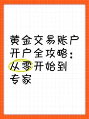 开户无需钱！交易至少150 - 300美元，现货黄金投资全解析