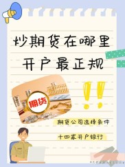 国内优质期货公司推荐及开户指南，散户炒期货条件与流程