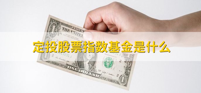 定投股票指数基金是什么,什么是指数型基金